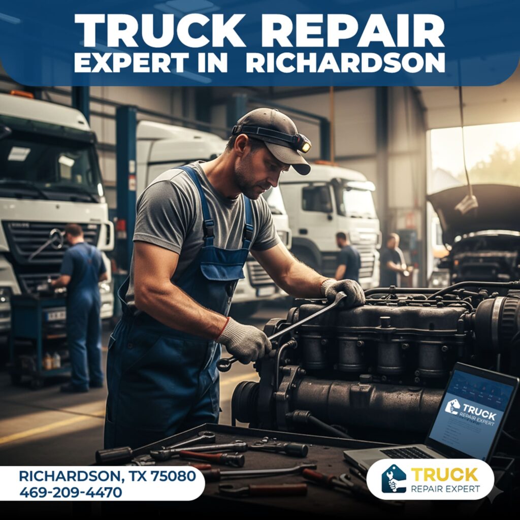 Diesel Mechanic Repair in Richardson 4 Brake and Air System Repair