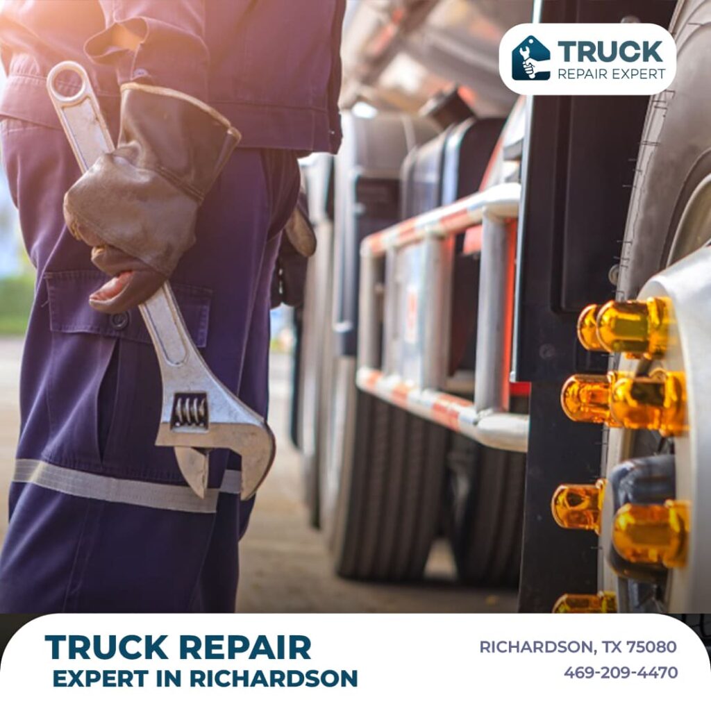Diesel Mechanic Richardson TX – 24/7 Mobile Truck, RV & Bus Repair 3 Added GBP Truck Repair Expert in Richardson Texas 1024x1024 1