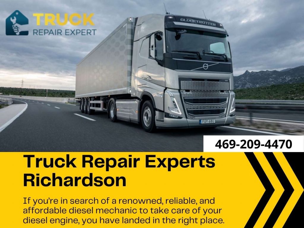 Diesel Mechanic Richardson TX – 24/7 Mobile Truck, RV & Bus Repair 5 Truck Repair Expert Richardson TX 1024x768 1