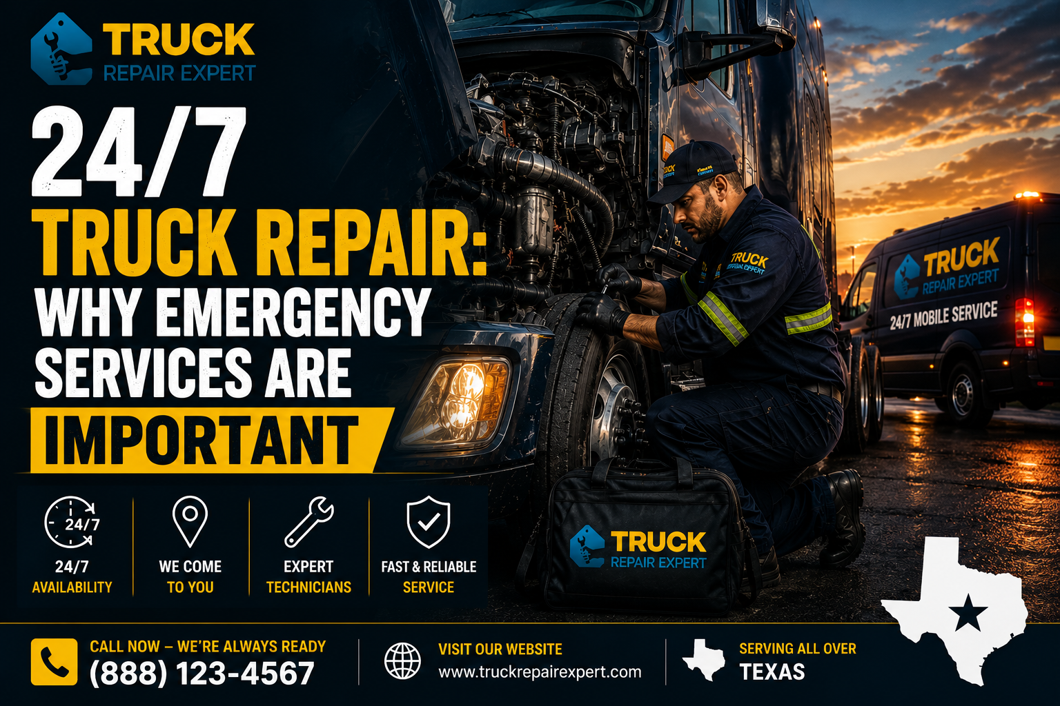 24/7 Truck Repair: Why Emergency Services Are Important