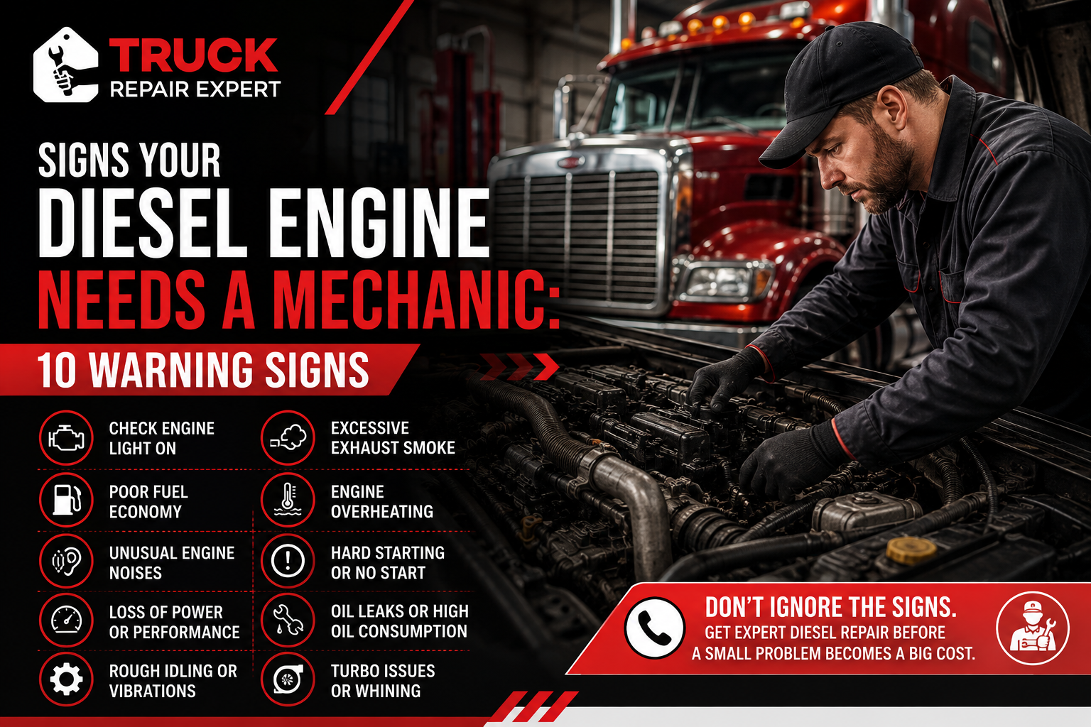 What Are the Signs Your Diesel Engine Needs a Mechanic?