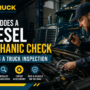 Diesel mechanic checks