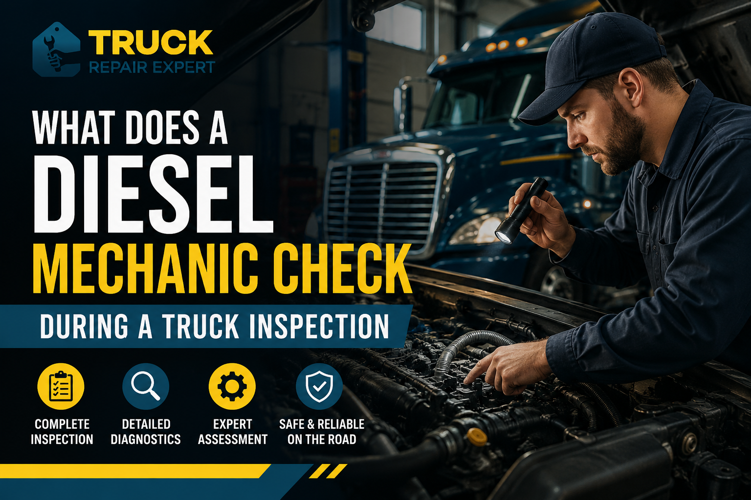 Inside a Diesel Truck Inspection: 10 Key Areas Mechanics Check