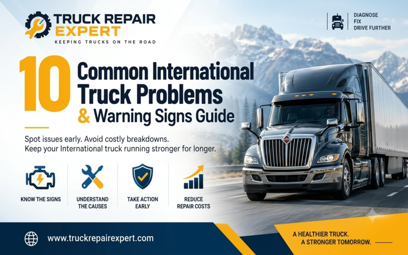 What Are the Most Common International Truck Problems?