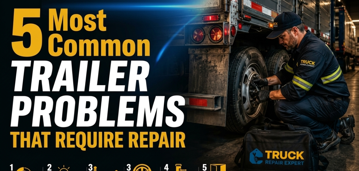 5 Most Common Trailer Problems That Require Repair