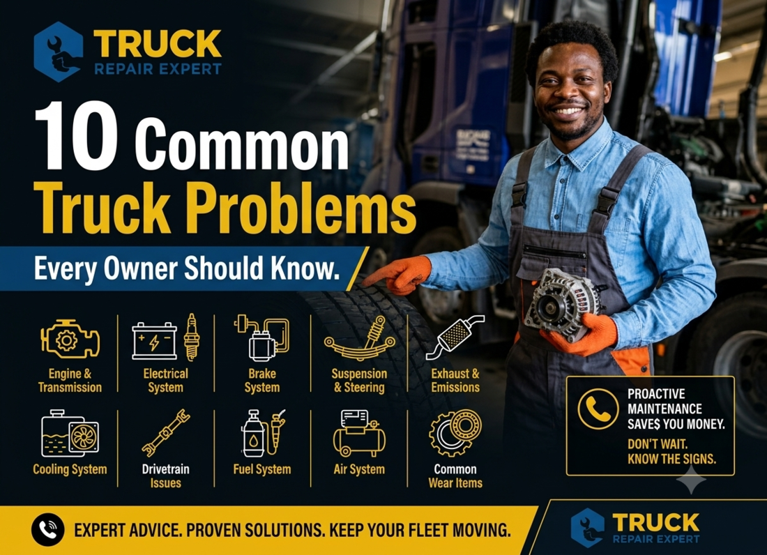 10 Common Truck Problems: Every Owner Should Know 1 Common Truck Problems