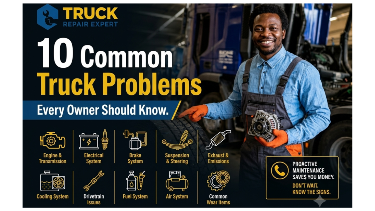 10 Common Truck Problems: Every Owner Should Know