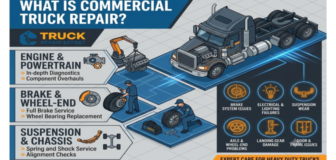 What Is Commercial Truck Repair? Complete Guide