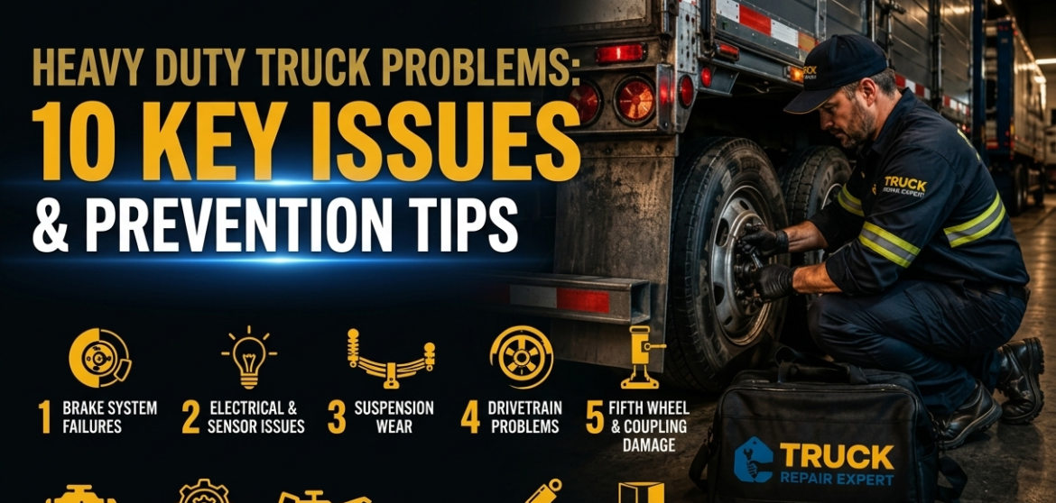 Heavy Duty Truck Repairs: 10 Issues & Prevention Tips