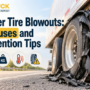 Trailer Tire Blowout